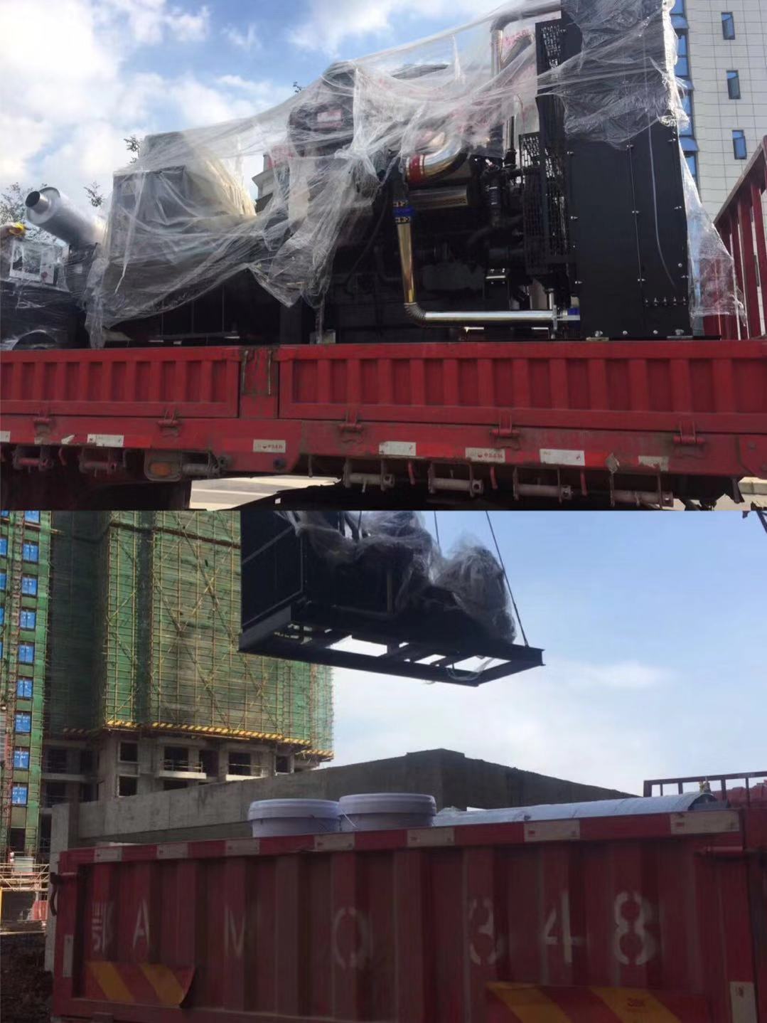 房地產(chǎn)800KW上柴發(fā)電機(jī)組